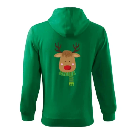 Jeleň so šálom