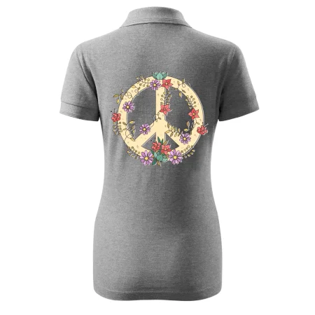 Peace symbol pieskový