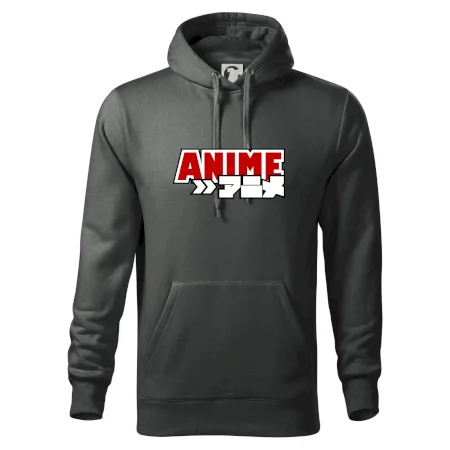 Anime nápis červený