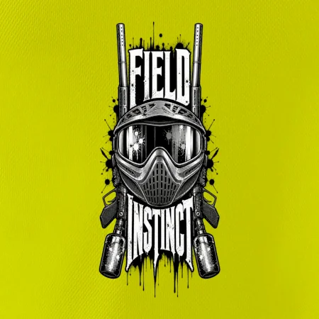 Čiernobiela maska – Field Instinct paintball