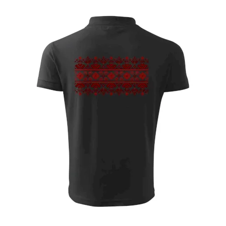 Ukrajinský vzor - červený