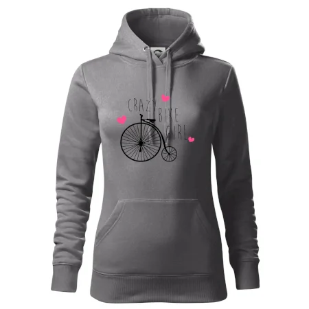Crazy bike girl