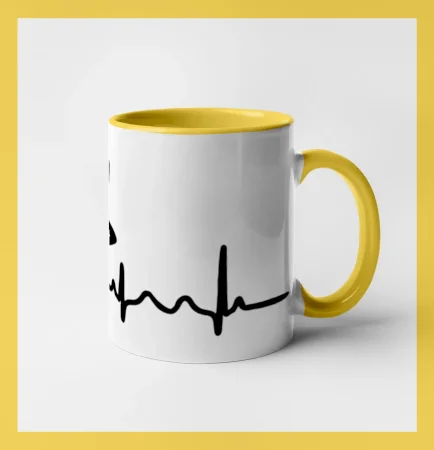 EKG tanečník muž