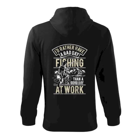 Fishing at work