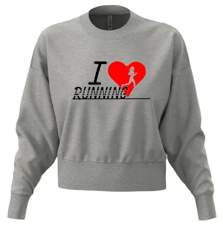 I love running dievča