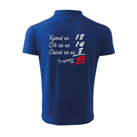 Vyzerá, cíti sa, chová sa - 40 rokov