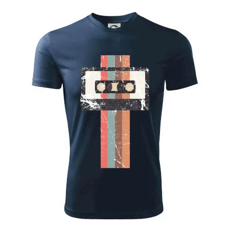 Retro kazeta - pruhy