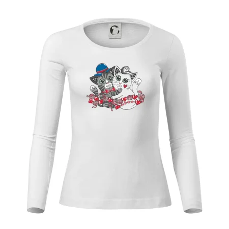 Mačky v objatí (Pecka design)