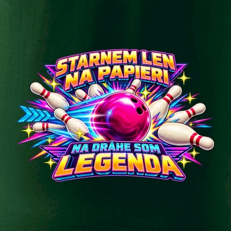 Starnem len na papieri na dráhe som legenda