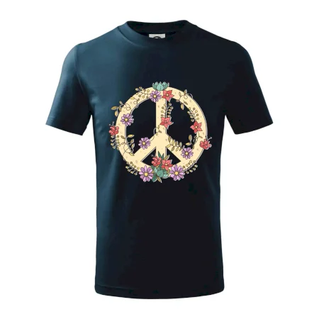 Peace symbol pieskový
