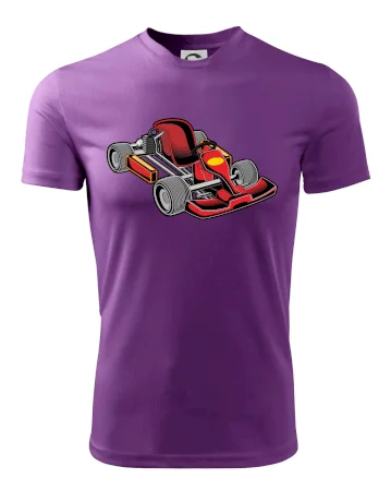 Motokára červená