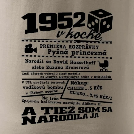 1952 v kocke