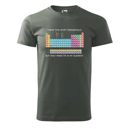 I wear this shirt periodically but only when I'm in my element