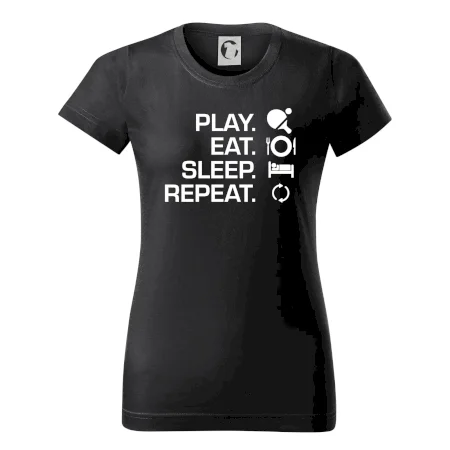 Stolný tenis - eat sleep