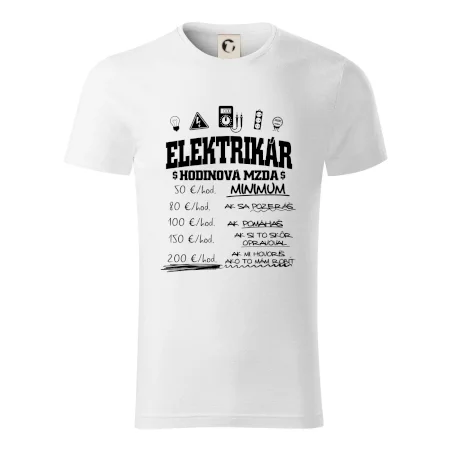 Hodinová mzda elektrikár