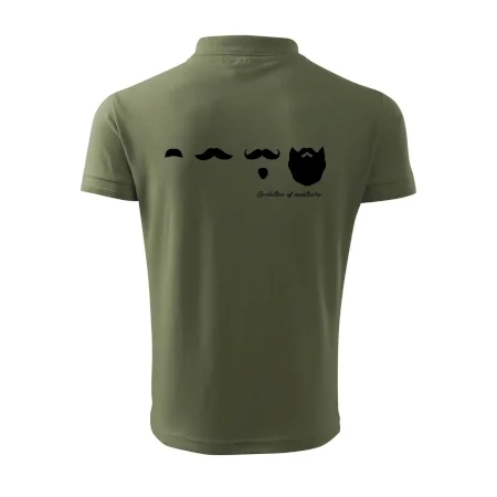 Evolution mustache