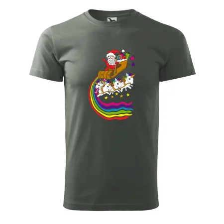 Santa a jednorožce (Pecka design)