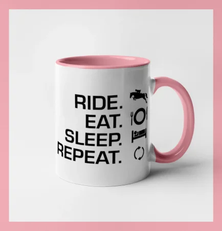 Ride Eat Sleep Repeat Kôň