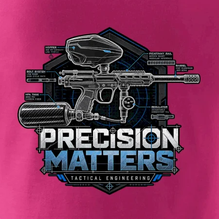 Technický nákres – presnosť je dôležitá paintball