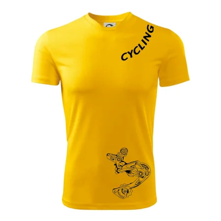 Cycling nápis šikmo