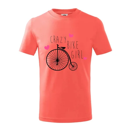 Crazy bike girl