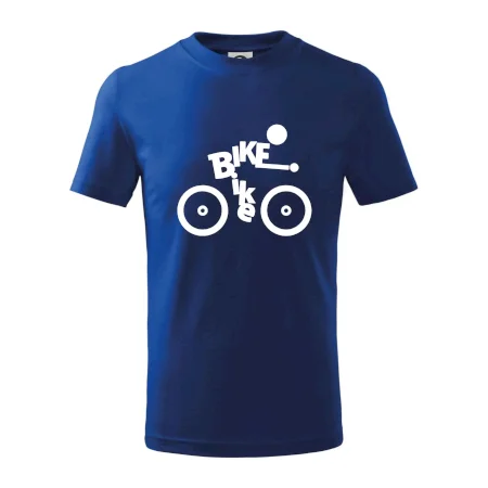 Bike nápis postava