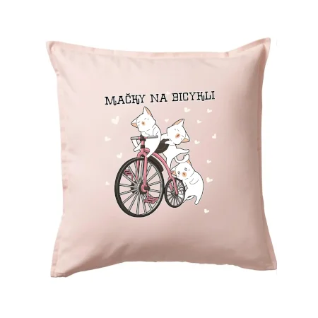 Mačky na bicykli
