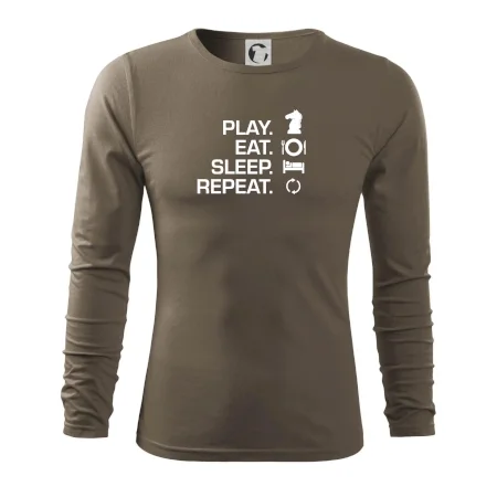 Eat sleep play - šach