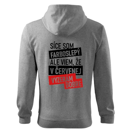Síce som farboslepý, ale viem, že v červenej vyzerám dobre