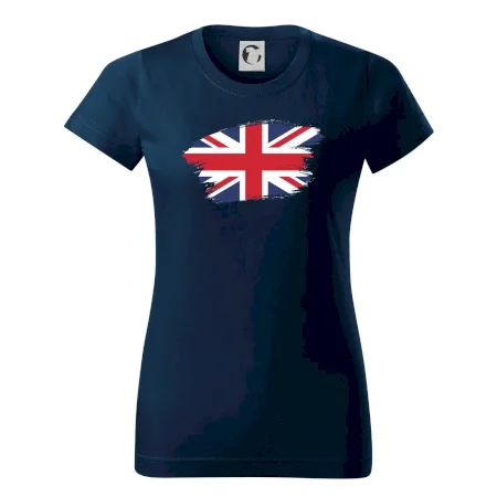 Britská vlajka roztrhaná