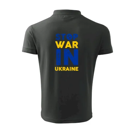 Farebný nápis Stop war in ukraine
