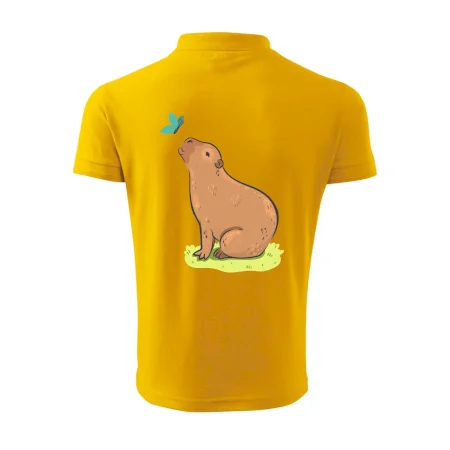 Kapybara a motýlik
