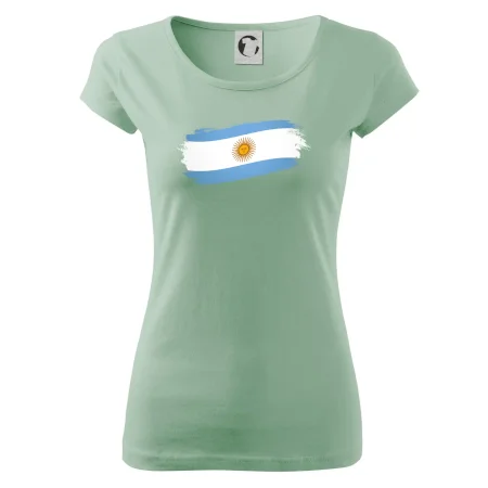 Argentína vlajka obhrýzaná
