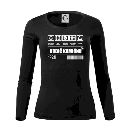 Čiarový kód - Vodič kamiónu