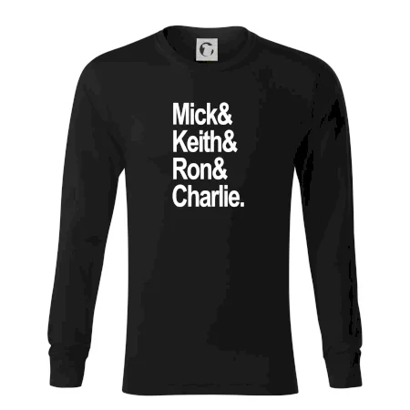 Mick Keith Ron Charlie
