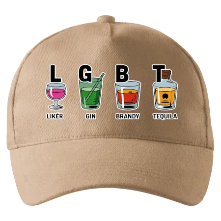 LGBT -  Likér, Gin, Brandy, Tequila