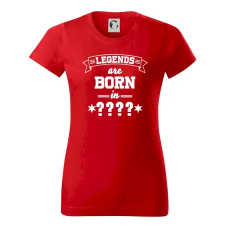 Legends are born in vlastný ročník