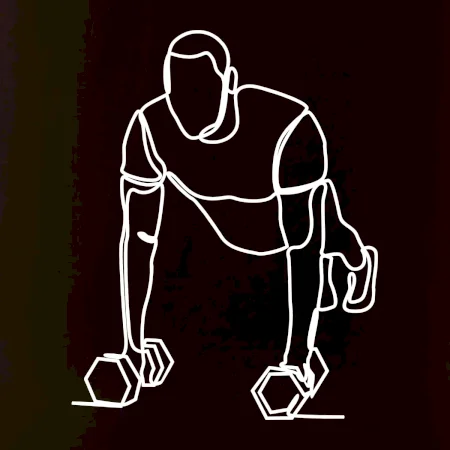 Tréner fitness jedným ťahom