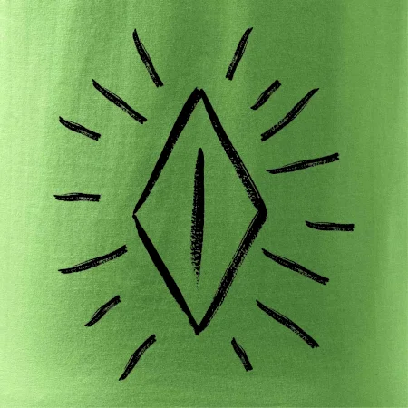 Dámske prirodzenie zarastené