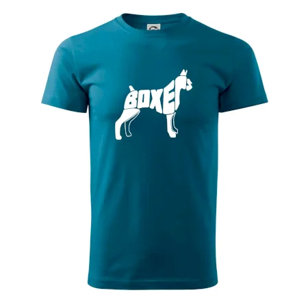 Boxer nápis v tele
