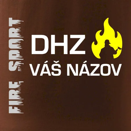 DHZ - Váš názov - FLUO + Reflexná potlač