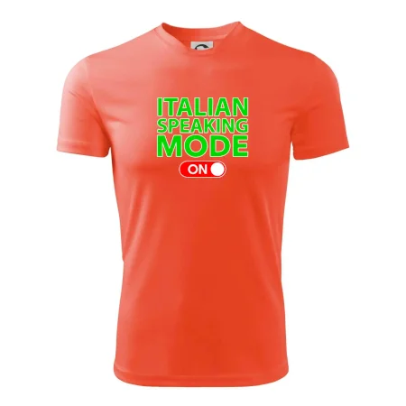 Italian speaking mode - ON