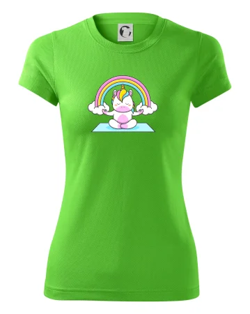 Yoga jednorožec - dúha