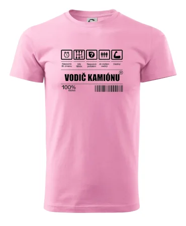 Čiarový kód - Vodič kamiónu