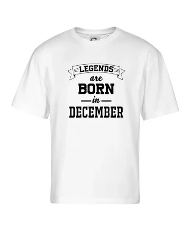 Legends are born in December