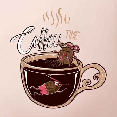Coffee time bath (Pecka design)