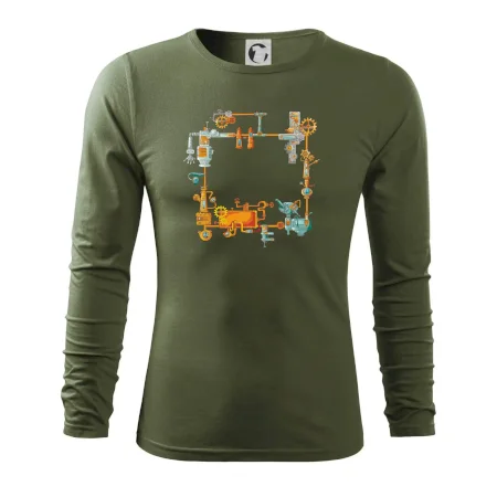 Steampunk farebná zostava