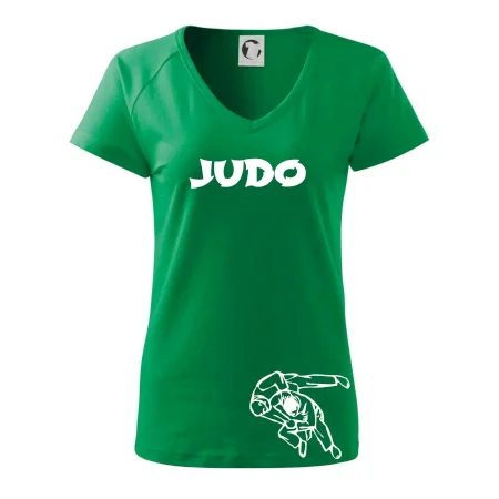 Judo nápis + postavy
