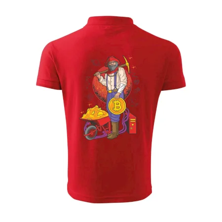 Baník ťaží Bitcoiny