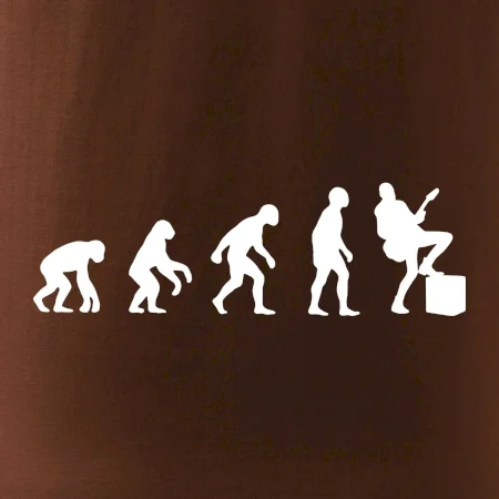 Evolúcia gitarista - noha na kombe